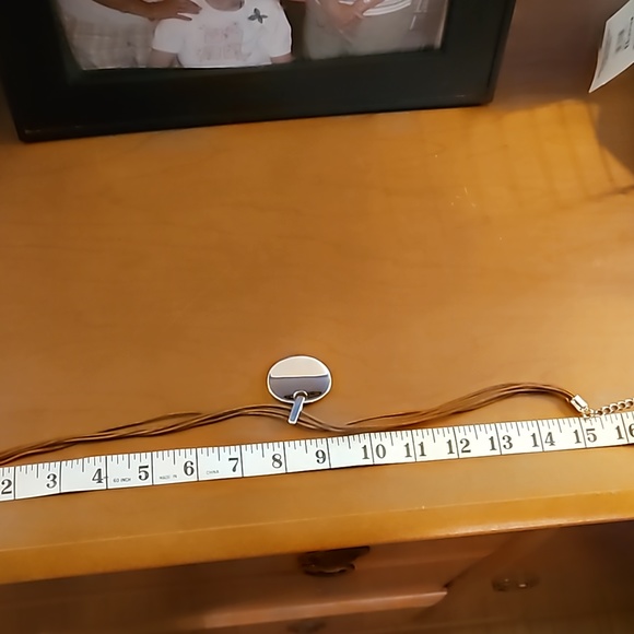 Stainless Steel Cord Necklace - Picture 2 of 4